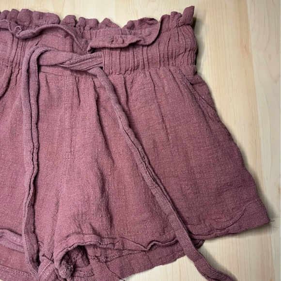 Tie Front Shorts - Picture 3 of 5